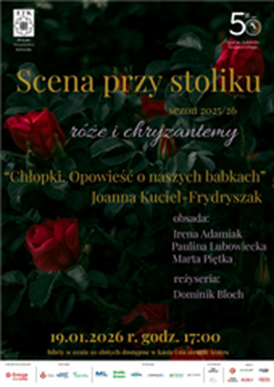 Plakat wydarzenia:  Scena przy stoliku: Chłopki 